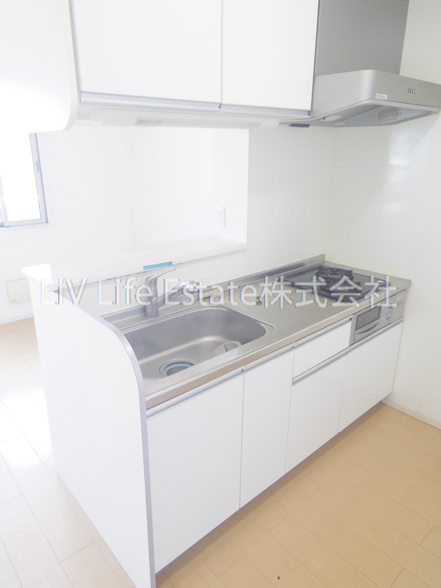西東京市中町４丁目のアパートのキッチン