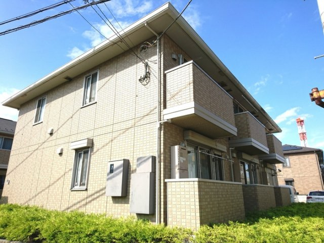 東村山市美住町２丁目のアパートの外観