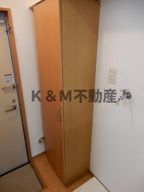 シャイングリーンＡの玄関|玄関です