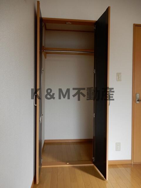 シャイングリーンＡの収納|大きなスペースがあり、収納には困りません