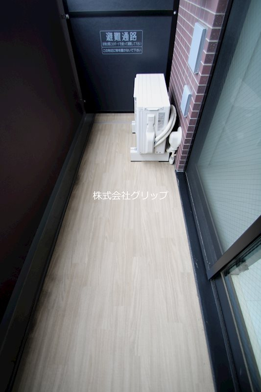 ブライズ吉野町のバルコニー