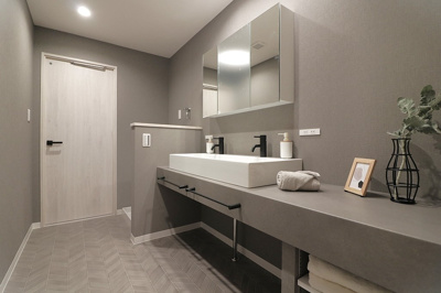 【独立洗面台】 | 豊中柴原シティハウス