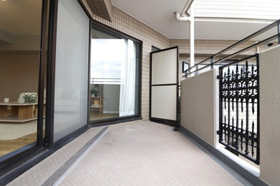 【バルコニー】 | 豊中柴原シティハウス