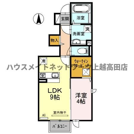 Ａｒｔｅｓｉａの間取り|間取図