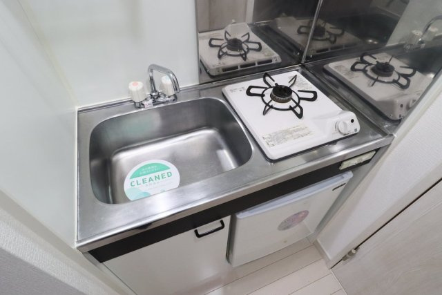 Ｇrande扇大橋のキッチン|1口ガスコンロ