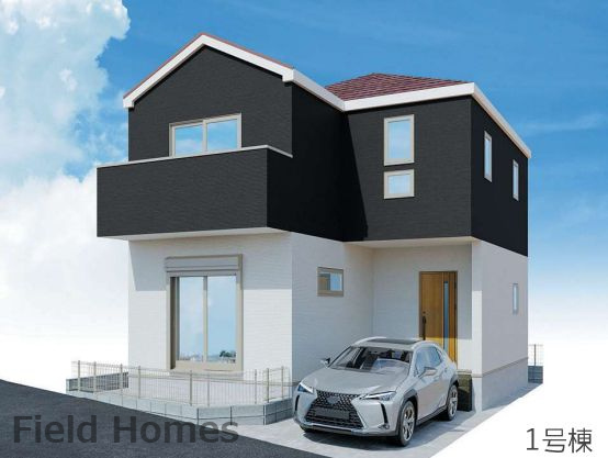 海老名市国分南２丁目新築戸建て　7期1号棟の外観|外観イメージ「海老名市国分南2丁目新築戸建て　１号棟」