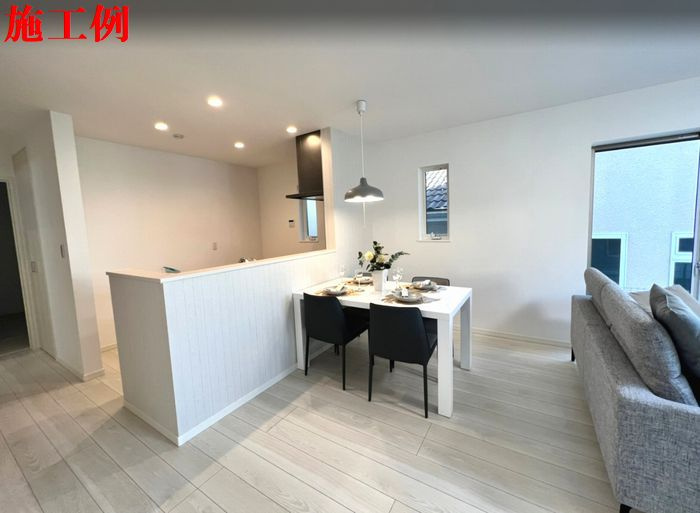 伊勢原市高森2丁目新築戸建て　第3-2号棟のダイニング|ダイニング施工例