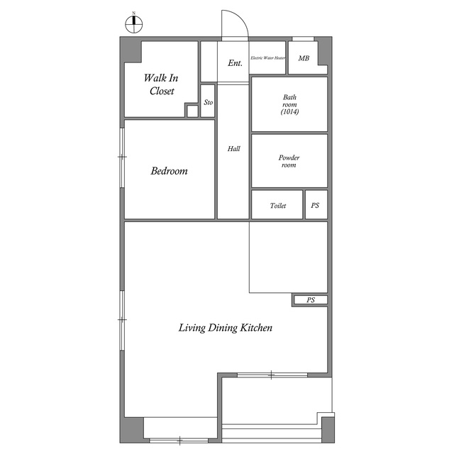 CASSIA江坂の間取り