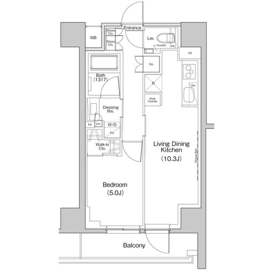 【間取り】 | ザ・パークハビオ中野富士見町ガーデン