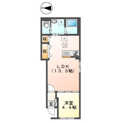 アスカの間取り