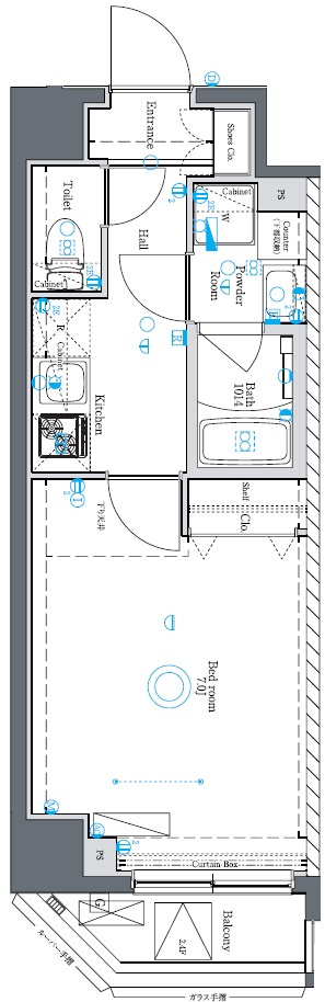 ユリカロゼAZ西台の間取り