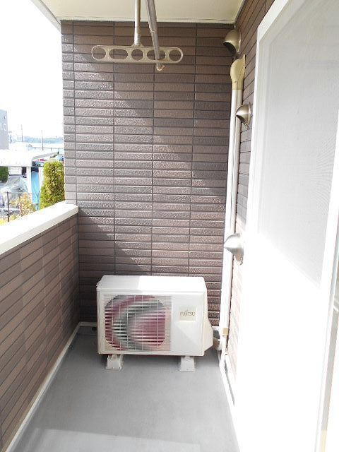 ＲｉｖｅｒＳｉｄｅ東祥Ｂのバルコニー