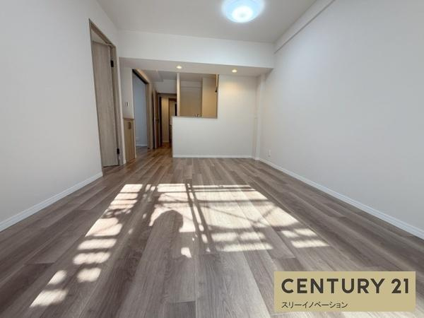 千島第1コーポ2号棟の居間・リビング