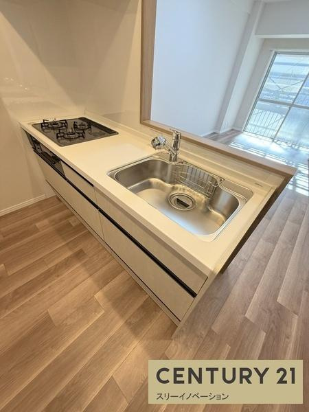 千島第1コーポ2号棟のキッチン