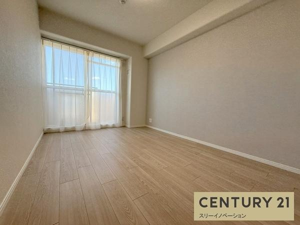 千島第1コーポ2号棟の洋室