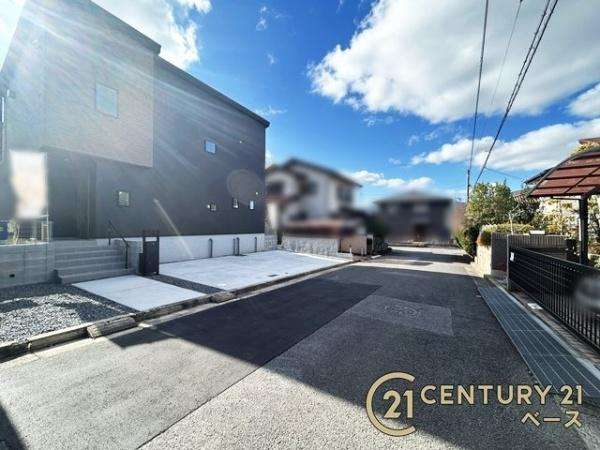 リナージュ萩の台 ／新築一戸建の前面道路含む現地写真|■現地撮影写真■落ち着いた雰囲気の閑静な住宅地内です！