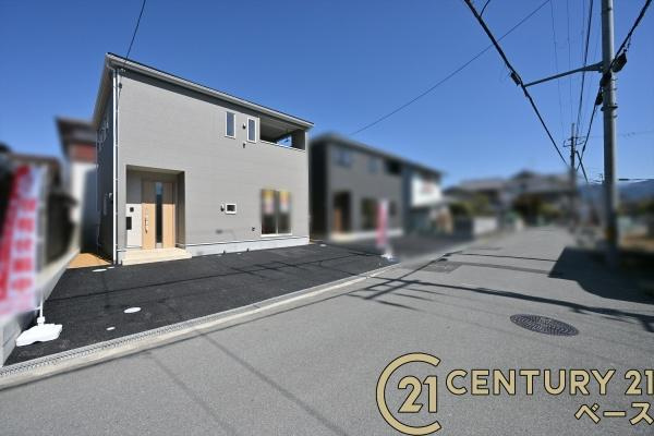 クレイドルガーデン前栽町 １号棟 ／新築一戸建の前面道路含む現地写真|小・中学校まで徒歩圏内とお子様の通学も安心！