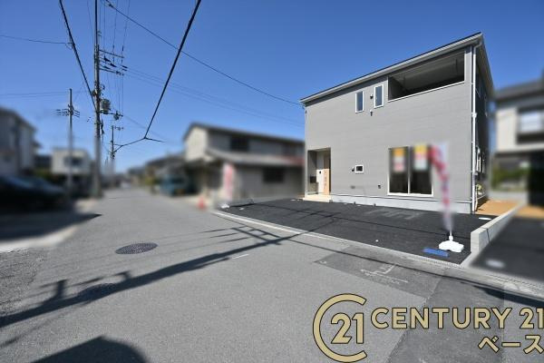クレイドルガーデン前栽町 １号棟 ／新築一戸建の前面道路含む現地写真|スーパーなどの商業施設が徒歩圏内に近接し、生活環境の整った立地です！