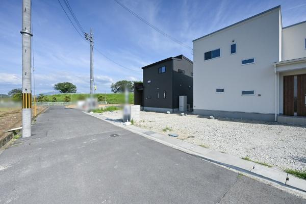 葛城市笛堂 １号地 ／新築一戸建の前面道路含む現地写真|■現地撮影写真■閑静な住宅地内で穏やかな暮らし！