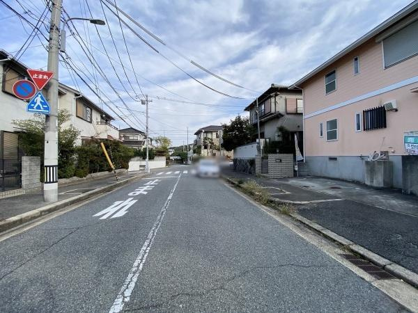【前面道路含む現地写真】 | 須磨区東白川台4丁目　中古戸建