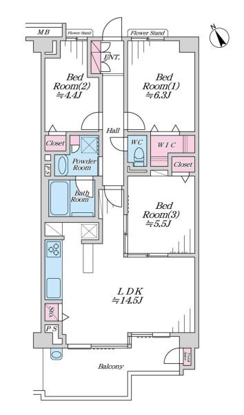 ハイセレサ菊名アクティール