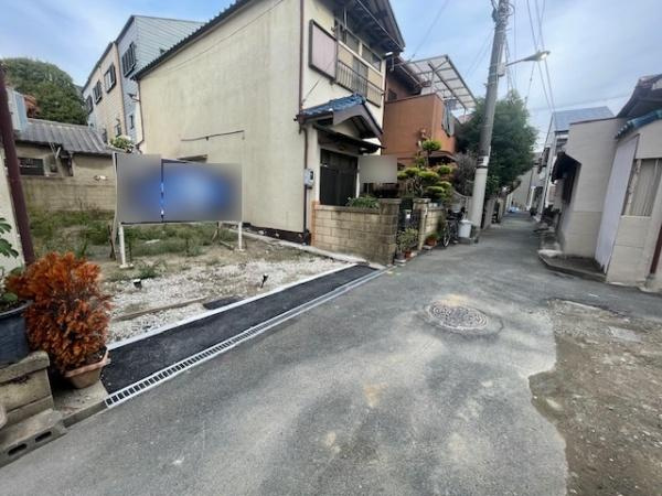 【前面道路含む現地写真】 | 大阪市旭区清水5丁目　売土地