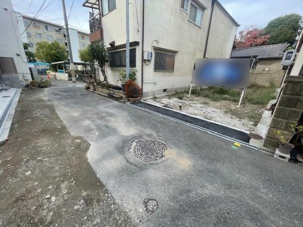 【前面道路含む現地写真】 | 大阪市旭区清水5丁目　売土地