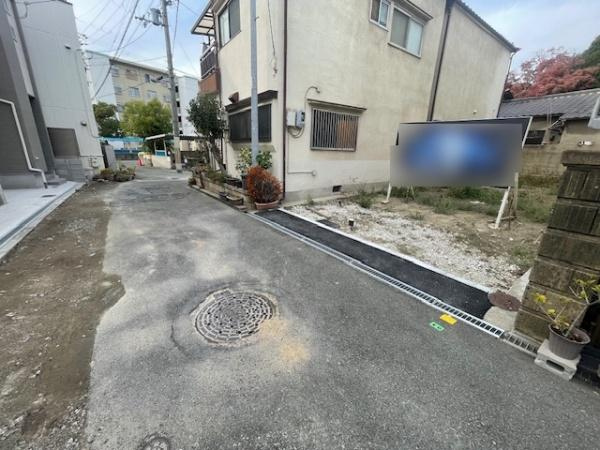 【前面道路含む現地写真】 | 大阪市旭区清水5丁目　売土地