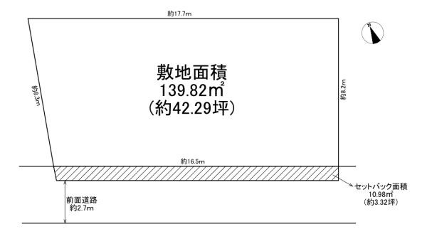 【土地図】 | 大阪市城東区野江3丁目　1区画