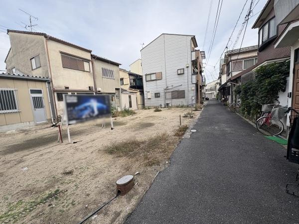 【前面道路含む現地写真】 | 大阪市城東区野江3丁目　1号地