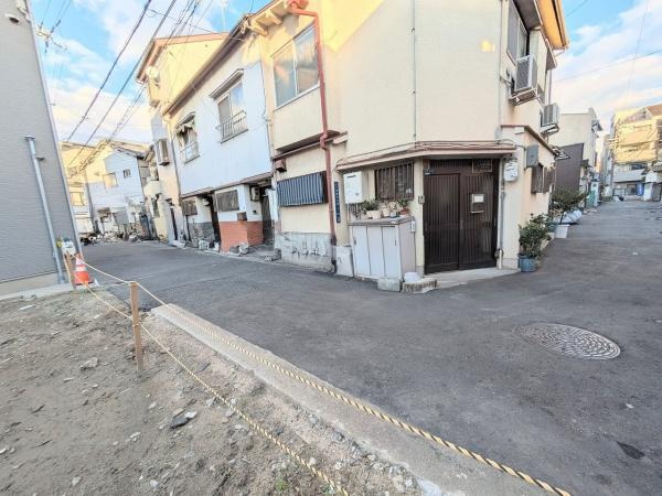 【前面道路含む現地写真】 | 大阪市旭区中宮3丁目　C号地