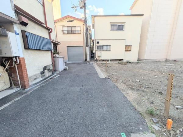 【前面道路含む現地写真】 | 大阪市旭区中宮3丁目　C号地