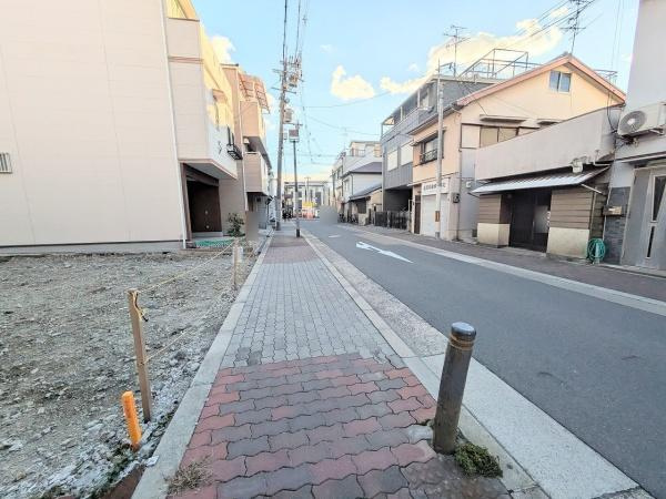 【前面道路含む現地写真】 | 大阪市旭区中宮3丁目　C号地