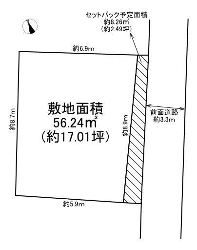【土地図】 | 大阪市旭区中宮3丁目　C号地