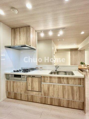 【キッチン】 | 木場サニータウン | ワイドで収納豊富なシステムキッチン