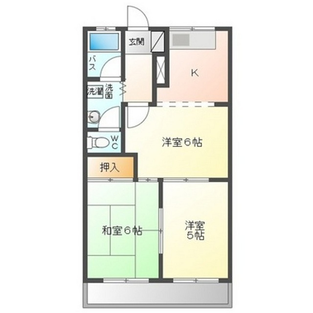 サンクエストＡの間取り