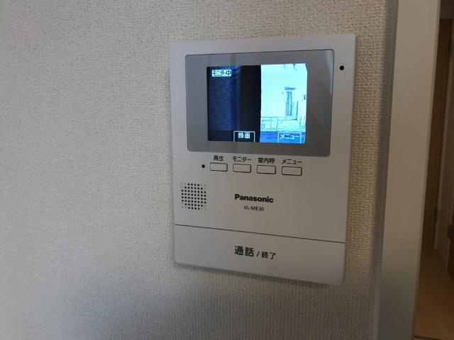 ゴールデンハイム水野のセキュリティ|カメラ付インターホン（イメージ）
