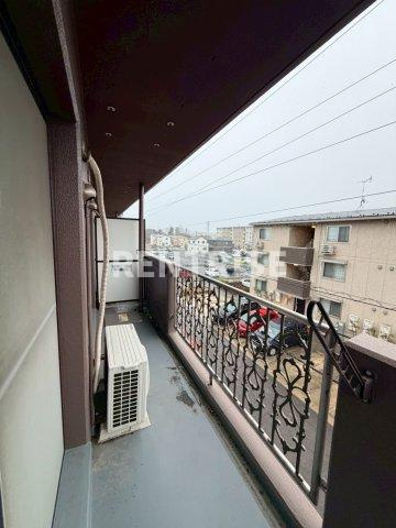 Comfortpalaceのバルコニー