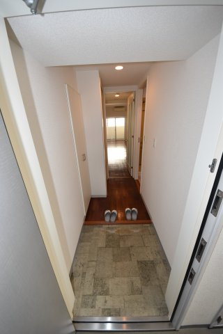 南堀江プライマリーワンの玄関