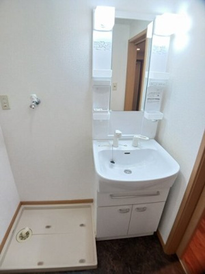 【洗面所】 | ル・ソレイユ桂川