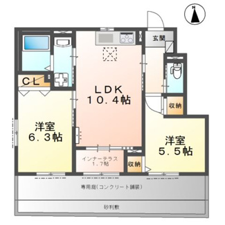 【間取り】 | コラソン江戸町
