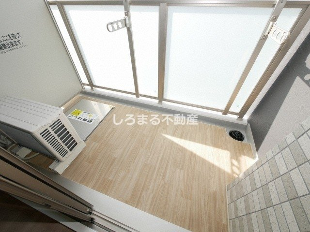 エスリードレジデンス弁天町グランデのバルコニー