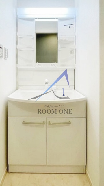 オレンジハウスの洗面所|洗面台です。