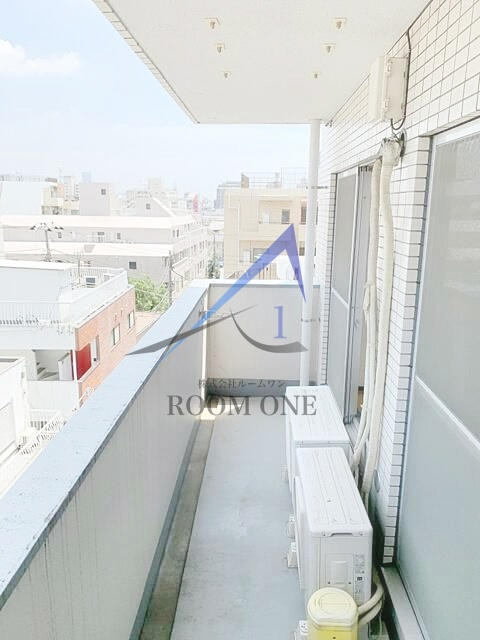 ヒルズ中野のバルコニー|バルコニーです。
