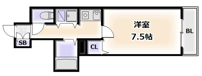 【間取り】 | ソレアードトレスなんばWEST