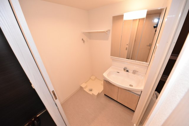 スプランディッド難波ウエストの洗面所