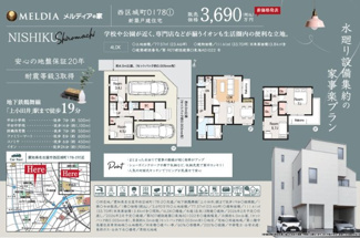  | 【名古屋市西区城町178−2新築戸建】✨️仲介手数料無料✨️平田小学校・平田中学校