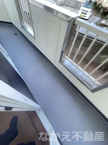 【バルコニー】 | 広々としたバルコニーです