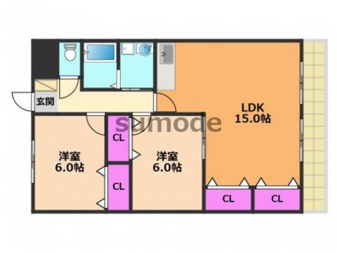 【間取り】 | コンフォート角野