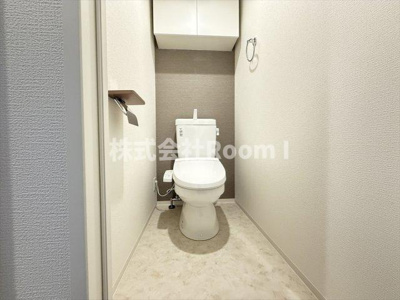 【トイレ】 | セレニテフラン谷町四丁目アリエ | 清潔感のあるトイレです